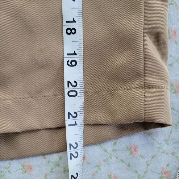 Jos. A Bank Size 35 Tan Leadbetter Golf Flat Front Shorts - Picture 5 of 7